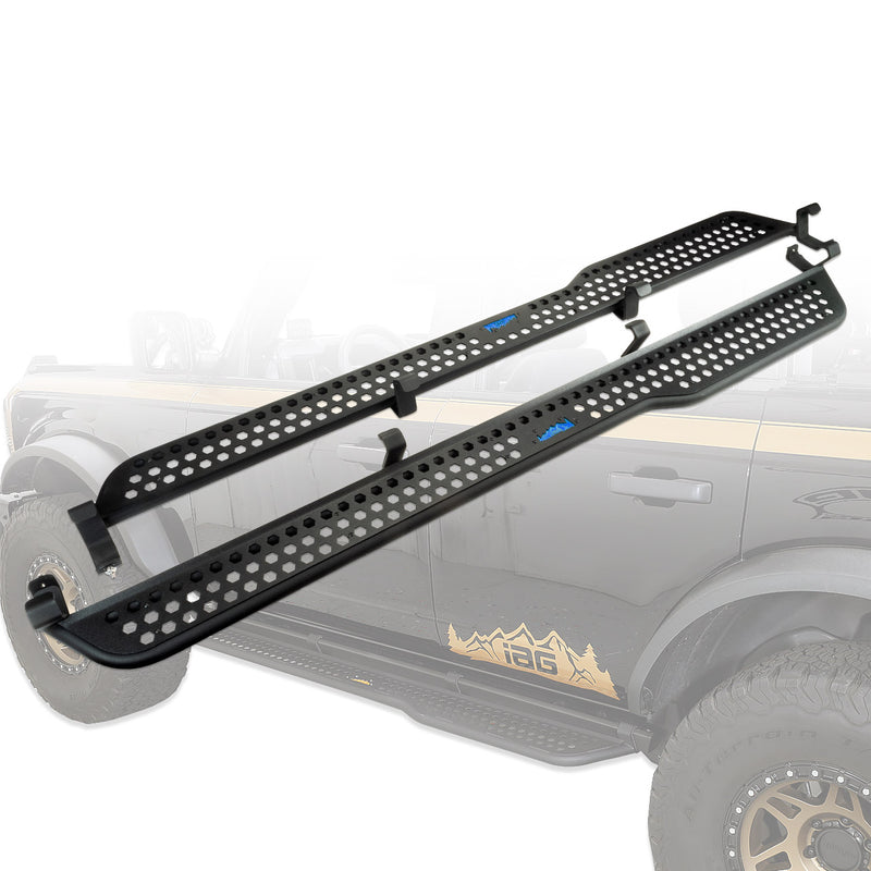 Full Length EZ-Step® Add-on 4 Door - Blue Logo (1 Pair) - IAG-BDY-F2226BL image 7