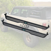 Full Length EZ-Step® Add-on Teal Logo 4 Door (1 Pair) - IAG-BDY-F2226GT