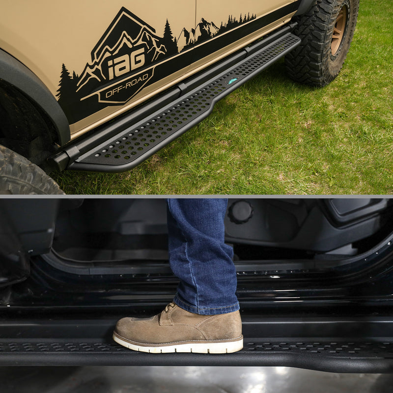 Full Length EZ-Step® Add-on Teal Logo 4 Door (1 Pair) - IAG-BDY-F2226GT image 5