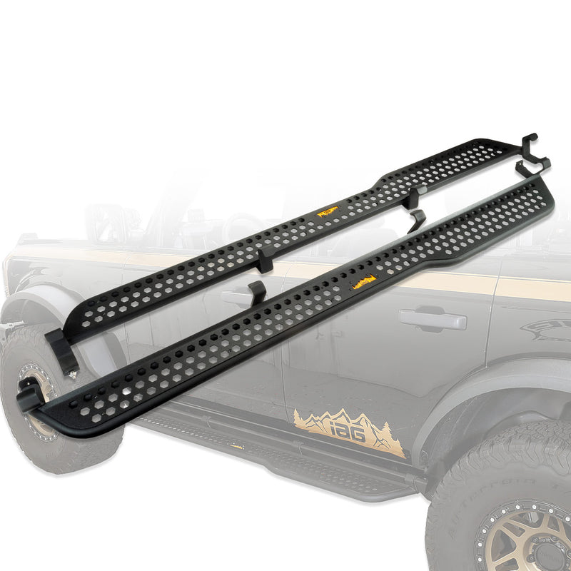 Full Length EZ-Step® Add-on 4 Door - Orange Logo - IAG-BDY-F2226OR