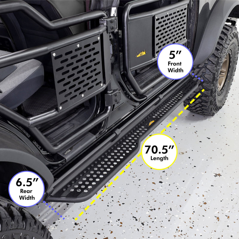 Full Length EZ-Step® Add-on 4 Door - Orange Logo - IAG-BDY-F2226OR image 8