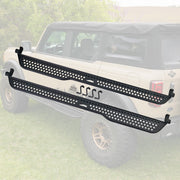 Full Length EZ-Step® Add-on White Logo 4 Door (1 Pair) - IAG-BDY-F2226WH
