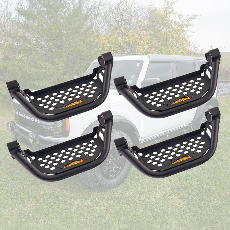 V3 Drop Down EZ-Step® (2 pair) - Orange Logo - IAG-BDY-F2229OR