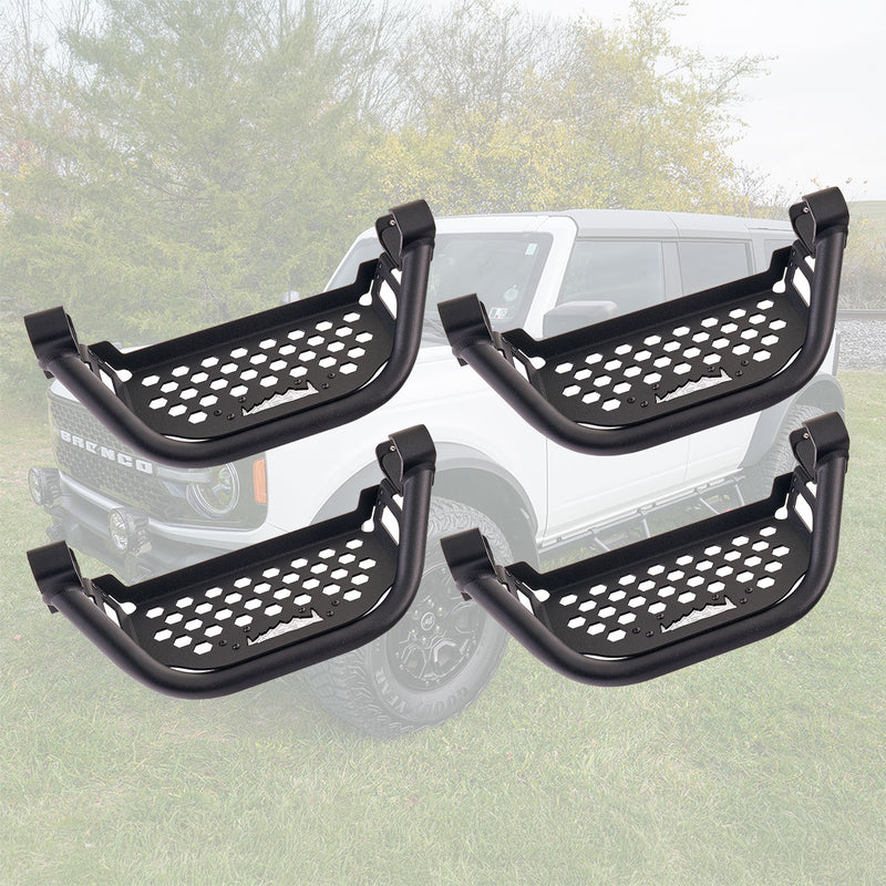 V3 Drop Down EZ-Step® (2 pair) - White Logo - IAG-BDY-F2229WH