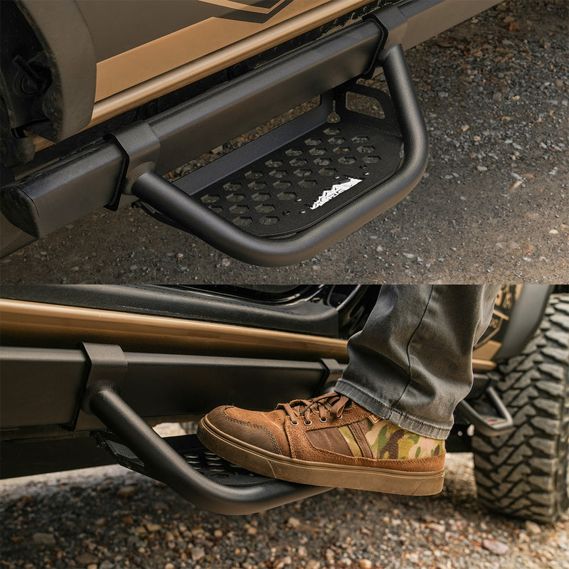 V3 Drop Down EZ-Step® (2 pair) - White Logo - IAG-BDY-F2229WH image 2