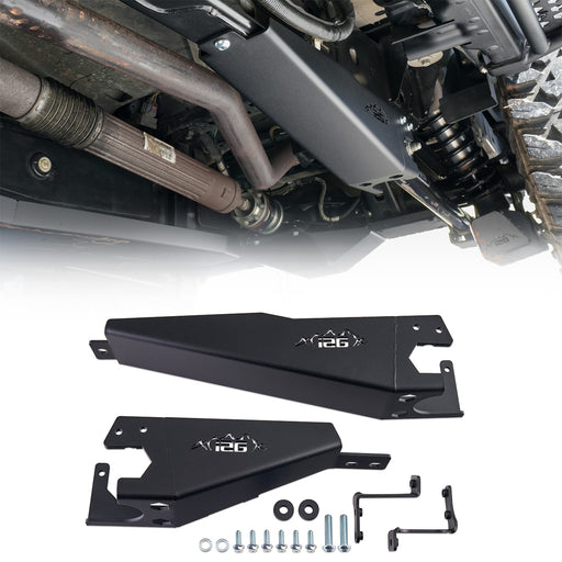 Rock ShieldTM Rear Lower Trailing Arm Mount Skid Plate - IAG-BDY-F2315