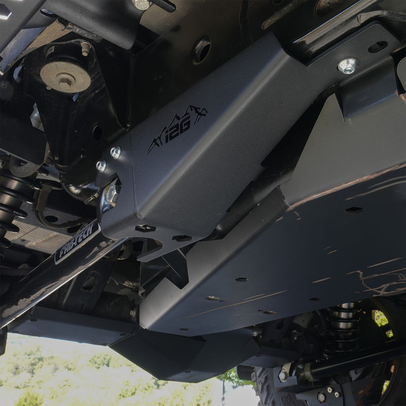 Rock ShieldTM Rear Lower Trailing Arm Mount Skid Plate - IAG-BDY-F2315 image 8