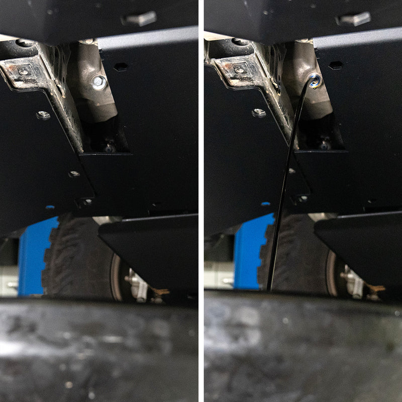 Rock ShieldTM Engine Skid Plate with Oil Pan Access - IAG-BDY-F2316 image 10