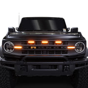 I-Line 3pc Amber Grille Light Kit - IAG-BDY-F3035