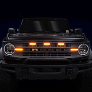 I-Line 3pc Amber Grille Light Kit - IAG-BDY-F3035 image 7