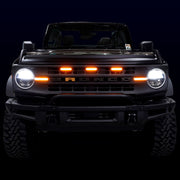 I-Line 3pc Amber Grille Light Kit - IAG-BDY-F3035 image 9