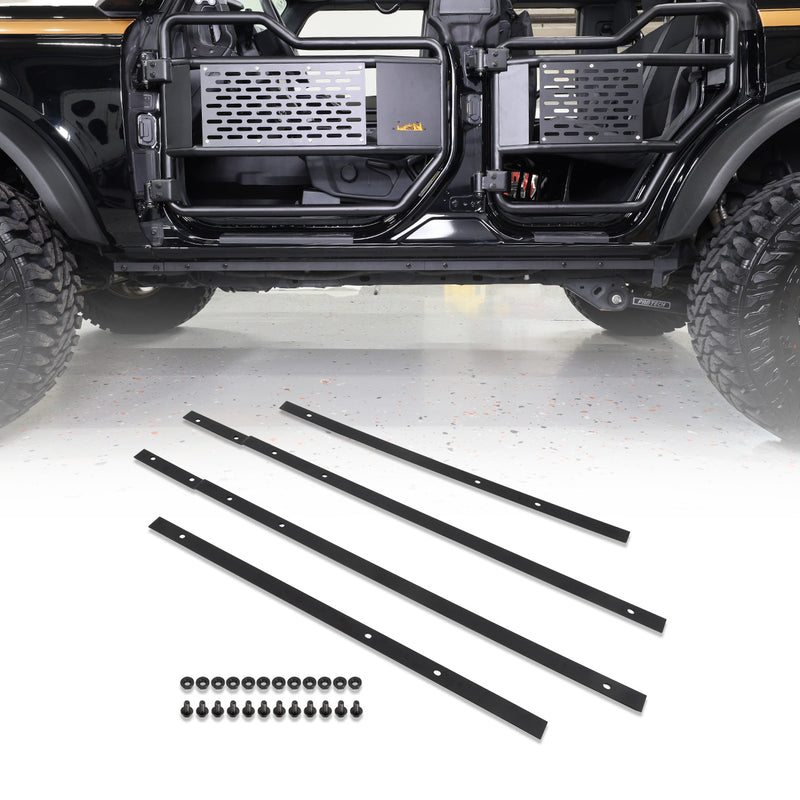 I-Line Pinch Weld Cover Black Powder Coated Steel - IAG-BDY-F3039
