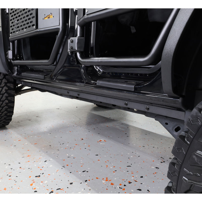 I-Line Pinch Weld Cover Black Powder Coated Steel - IAG-BDY-F3039 image 2