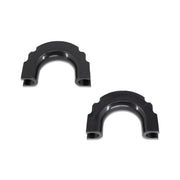 I-Line Rear Bumper Black TPE Tow Loop Cover Pair - IAG-BDY-F3050 image 2
