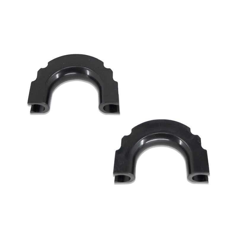 I-Line Rear Bumper Black TPE Tow Loop Cover Pair - IAG-BDY-F3050 image 2