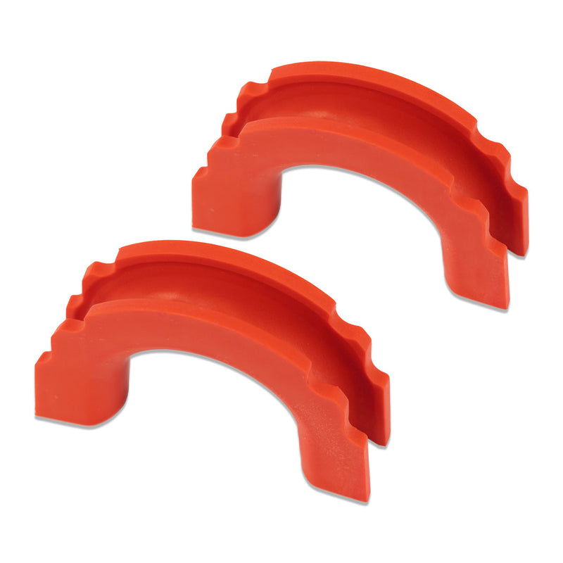 I-Line Rear Bumper Red TPE Tow Loop Cover Pair - IAG-BDY-F3051 image 3