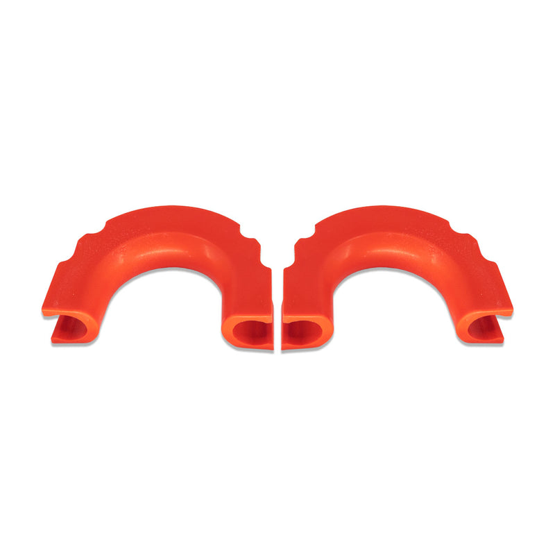 I-Line Rear Bumper Red TPE Tow Loop Cover Pair - IAG-BDY-F3051 image 6