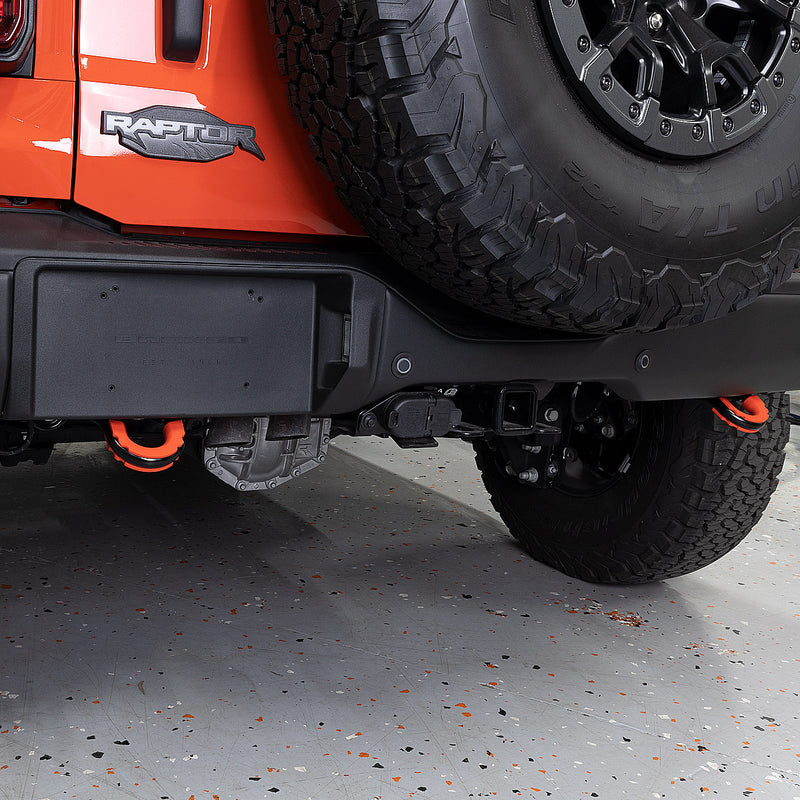 I-Line Rear Bumper Red TPE Tow Loop Cover Pair - IAG-BDY-F3051 image 7