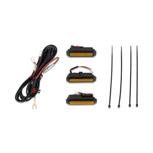 I-Line 3pc Amber Grille Light Kit - IAG-BDY-F3071 image 2