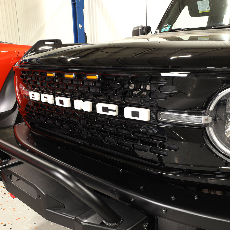 I-Line 3pc Amber Grille Light Kit - IAG-BDY-F3071 image 6