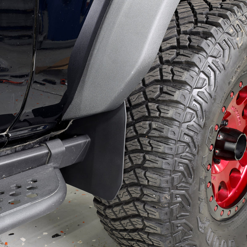 I-Line 2pc Rock Rail Side Mini Mud Flap - IAG-BDY-F3100