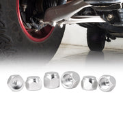 I-Line Control Arm Hardware Covers Silver - IAG-BDY-F3131