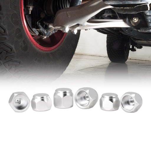 I-Line Control Arm Hardware Covers Silver - IAG-BDY-F3131