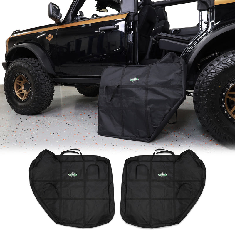 I-Line Door Storage Bag Rear Door Pair - IAG-BDY-F3153