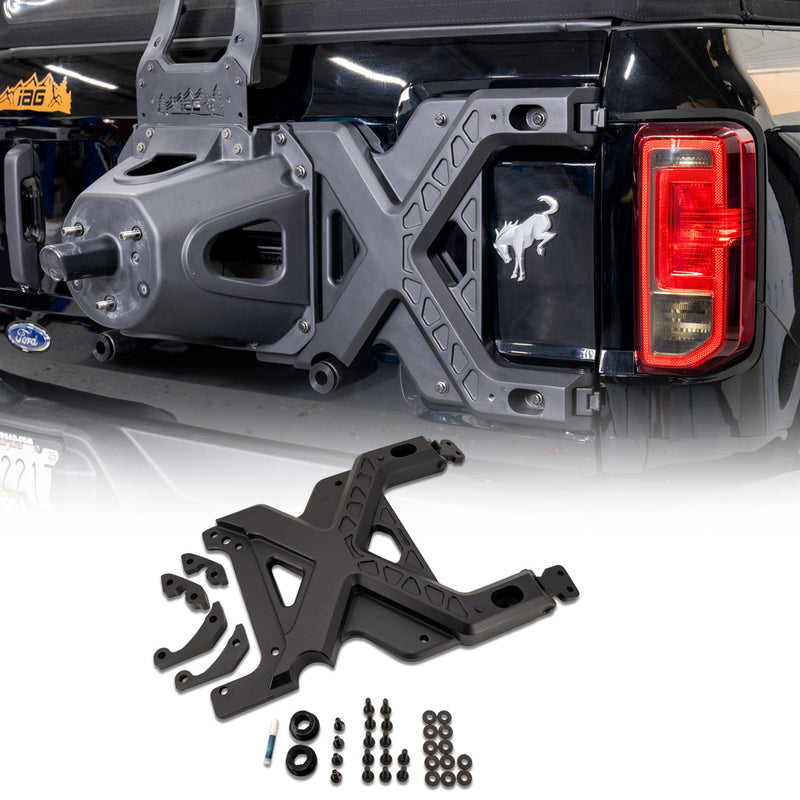X-Brace® Tailgate Hinge Reinforcement Sasquatch - IAG-BDY-F3192