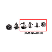 Front Fender Clip Kit 16 Per Bag - IAG-BDY-F3193 image 3