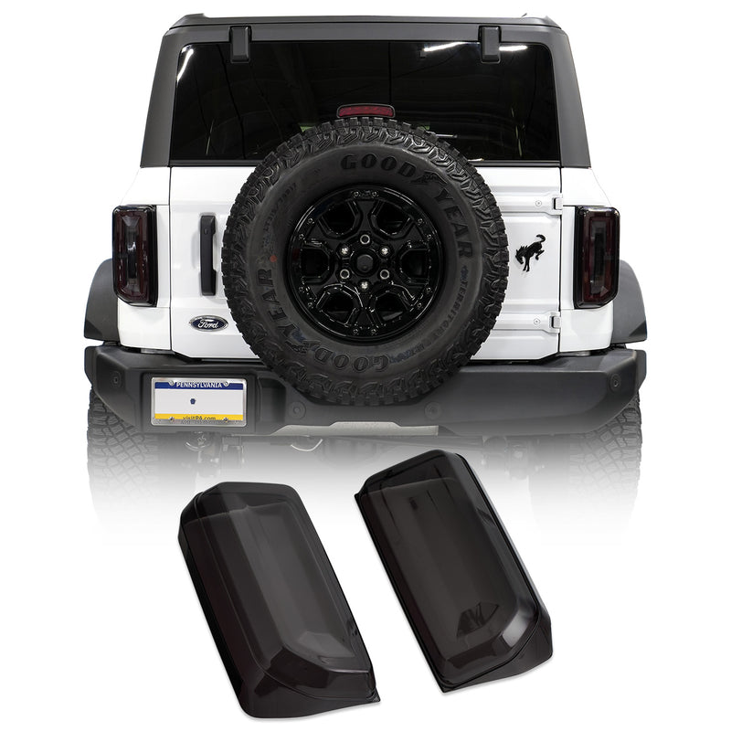 I-Line Smoked LED Tail Light Cover - IAG-BDY-F3195