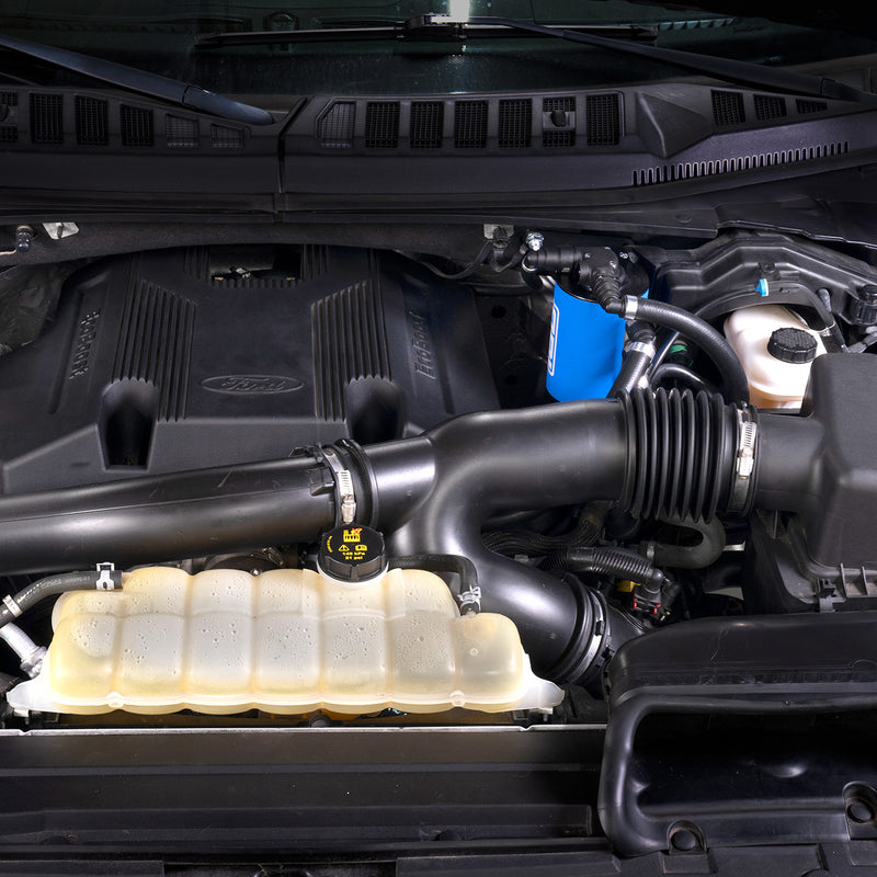 Air Oil Separator AOS - Ford F-150 & Raptor 3.5L - Blue - IAG-ENG-F7900BL image 11