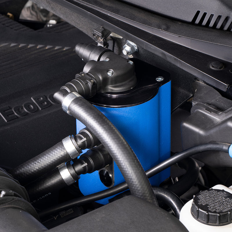 Air Oil Separator AOS - Ford F-150 & Raptor 3.5L - Blue - IAG-ENG-F7900BL image 13