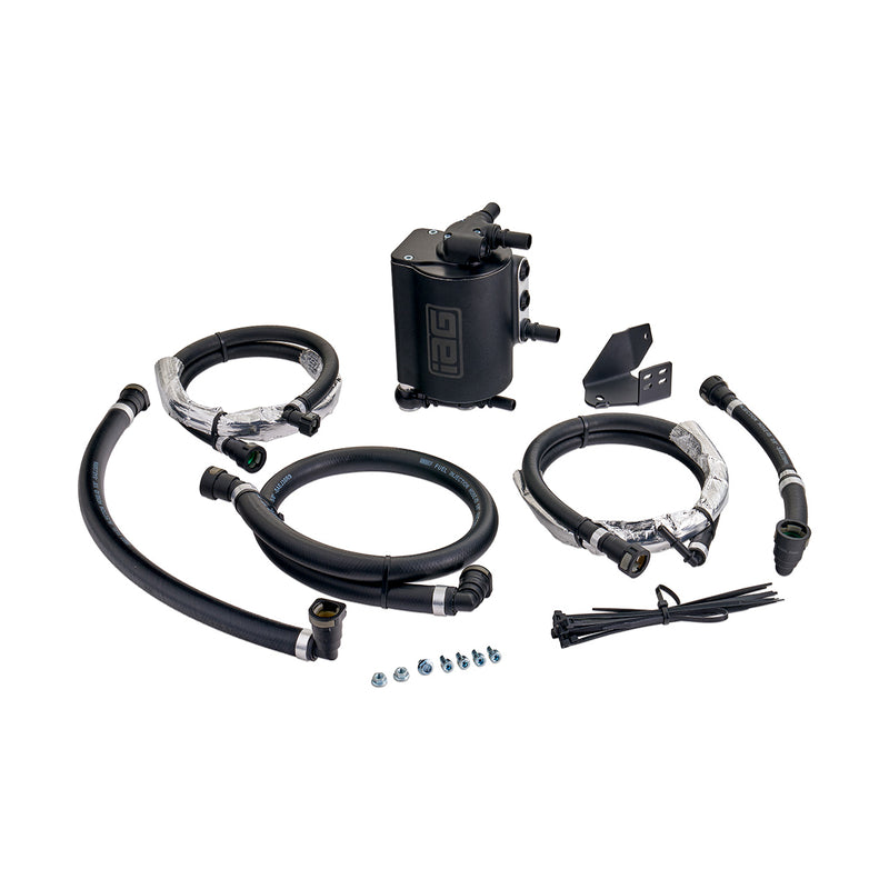 Air Oil Separator AOS For 2.3L Ford Bronco- Black - IAG-ENG-F7902BK