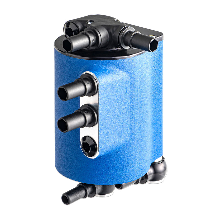 Air Oil Separator AOS - 2.7L Ford Bronco - Blue - IAG-ENG-F7903BL image 3