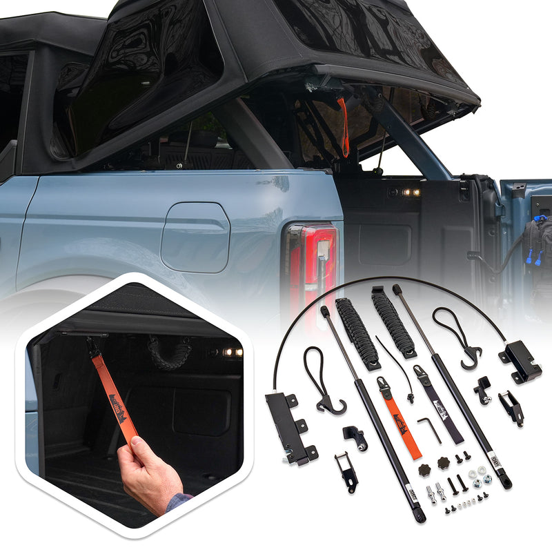 EZ-Lift® & V2 EZ-Pull Combo Kit For 2021-26 Ford Bronco - IAG-KIT-F0010