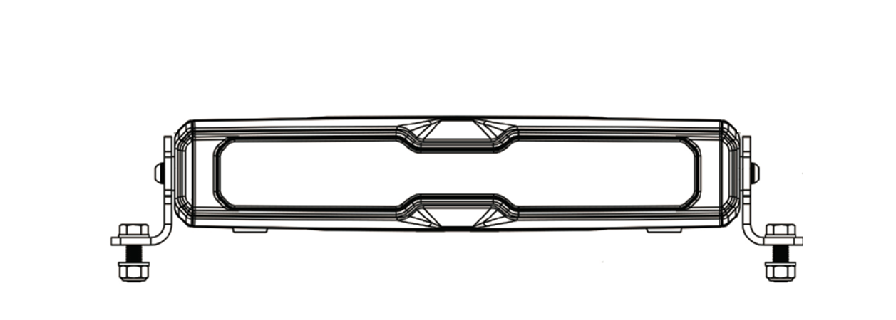 V12 4300 eLumen 12" Hyperion Series Light Bar