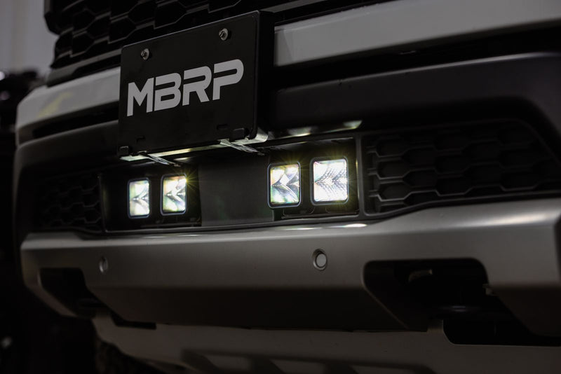 MBRP Clear Flood Bumper Light Kit | Ford Ranger Raptor (24-26) (SL5270-01F)