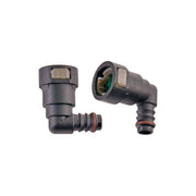 5/8\\" SAE Quick Connect Female to 1/2\\" Hose Barb Right Angled - RPL-FIT-05822