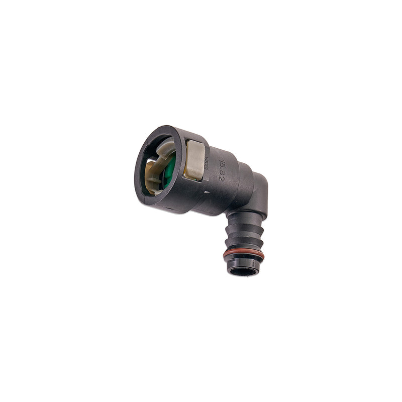 5/8\\" SAE Quick Connect Female to 1/2\\" Hose Barb Right Angled - RPL-FIT-05822 image 2