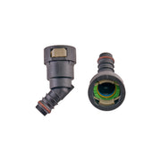 5/8\\" SAE Quick Connect Female to 1/2\\" Hose Barb Angled - RPL-FIT-05823