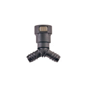 5/8\\" SAE Quick Connect Female to 2 x 1/2\\" Hose Barb Y Fitting - RPL-FIT-05824 image 3