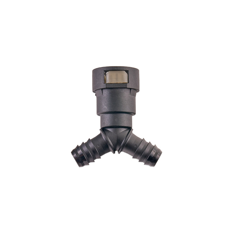 5/8\\" SAE Quick Connect Female to 2 x 1/2\\" Hose Barb Y Fitting - RPL-FIT-05824 image 3