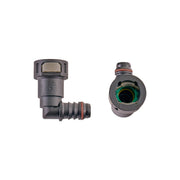 1/2\\" SAE Quick Connect Female to 1/2\\" Hose Barb Right Angled - RPL-FIT-05825