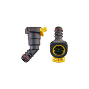 1/2\\" SAE Quick Connect Female to 1/2\\" Hose Barb Angled - RPL-FIT-05826