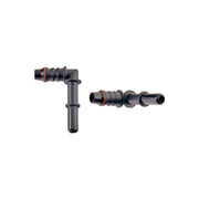 5/16\\" SAE Quick Connect Male to 8mm Hose Barb Right Angled - RPL-FIT-05828