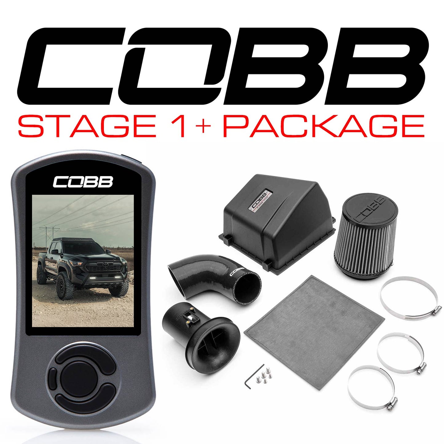 Cobb 2024+ Toyota Tacoma Stage 1+ Power Package
