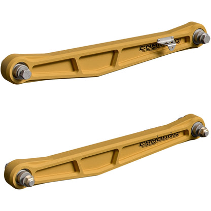 Camburg KINETIK Series Rear Billet Lower Trailing Arm Kit | Ford Bronco (21-26) (CAM-120035-GLD)