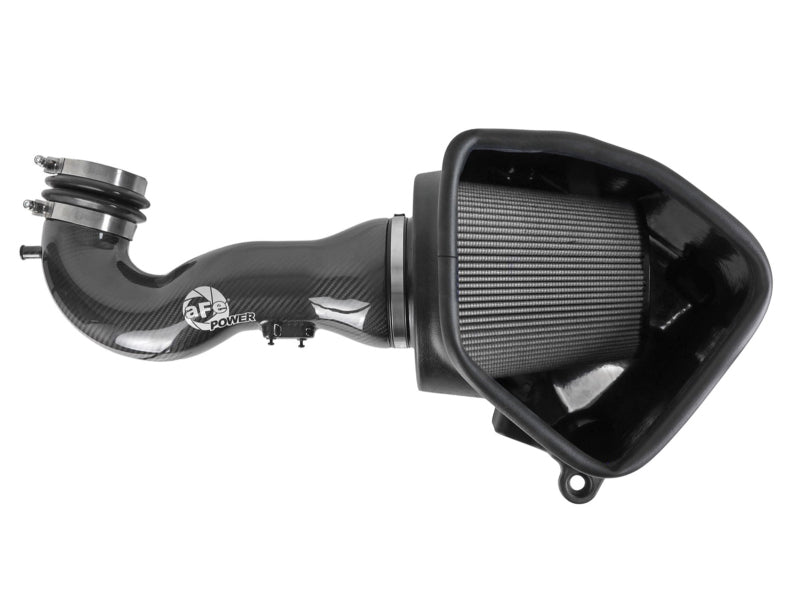 aFe Track Series Carbon Fiber Cold Air Intake w/ Pro Dry S Filter | GM Trucks 5.3L/6.2L (19-21) (57-10015D)