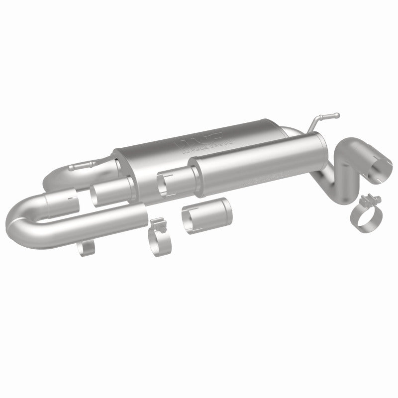 Magnaflow Overland Series Axle-Back Perf Exhaust System (REAR): Jeep Wrangler JL 18-25 2.0L / 3.6L